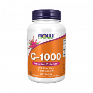 NOW C-1000 with 100 mg of Bioflavonoids, 100 капсул