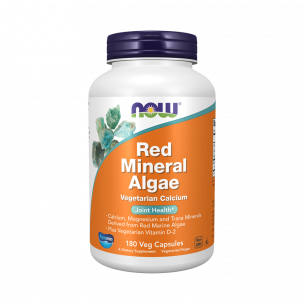NOW Red Mineral Algae, 180 капсул