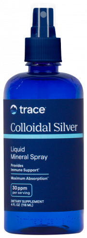 Trace Minerals Colloidal Silver 30 ppm Spray, 118 мл