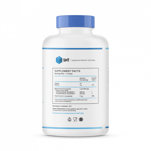 SNT Omega 3 Mega, 300 капсул