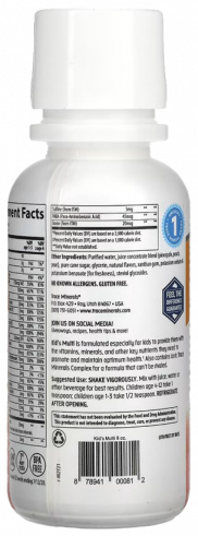 Trace Minerals Kid's Multi, 237 мл