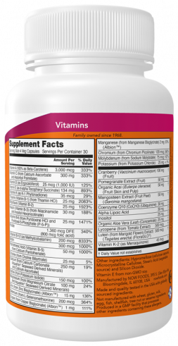 NOW Eve Superior Women's Multi, 120 капсул