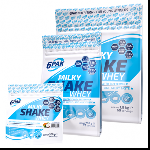 6PAK Nutrition Milky Shake Whey, 300 г
