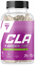 Trec Nutrition CLA + Green Tea, Линолевая кислота + Экстракт зеленого чая, 90 капсул